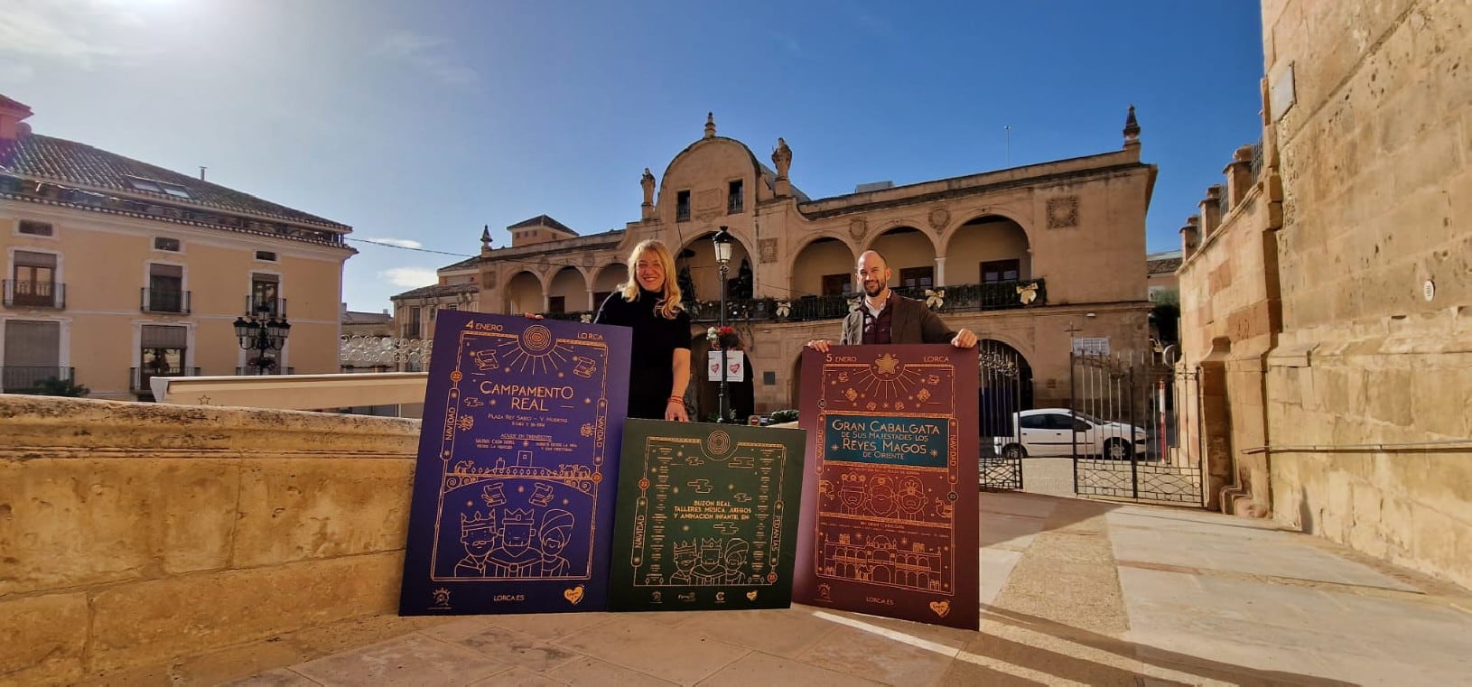 Los Reyes Magos llegarán a Lorca en 3 calesas.