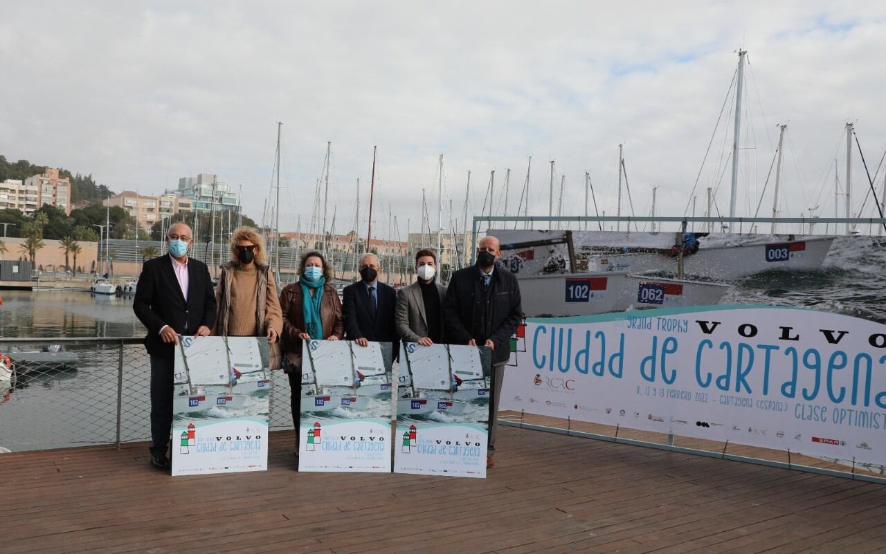 Presentación de la Regata Volvo Ciudad de Cartagena donde participarán 150 jóvenes