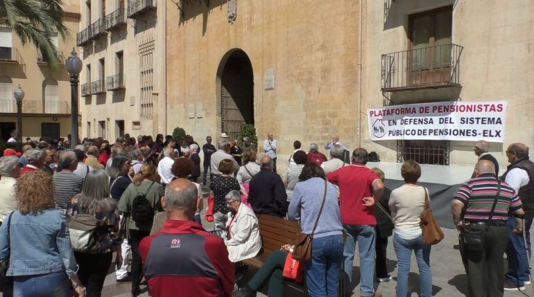 Concentración pensionistas