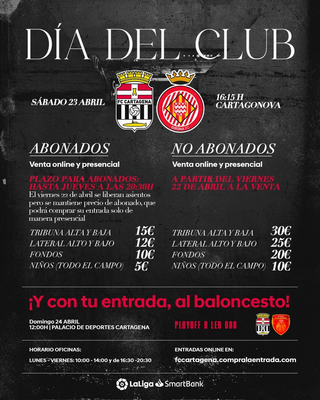 Cartel promocional del club