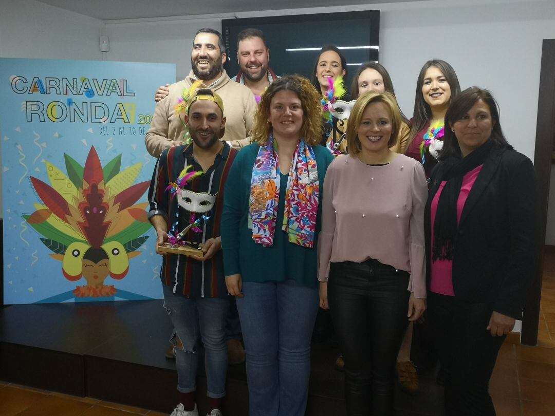 Acto de presentación de los pregoneros, Dios Momo y Reinas del carnaval 2019