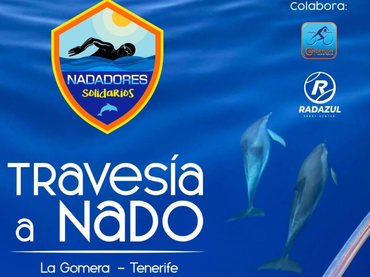 Nadamos con el Autismo unirá este sábado La Gomera y Tenerife