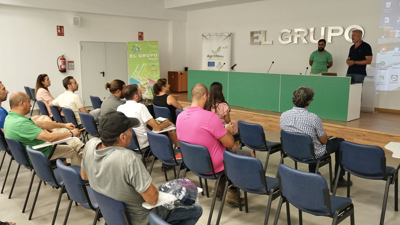 Jornada en la cooperativa El Grupo sobre el proyecto de investigación AGRONITRO,