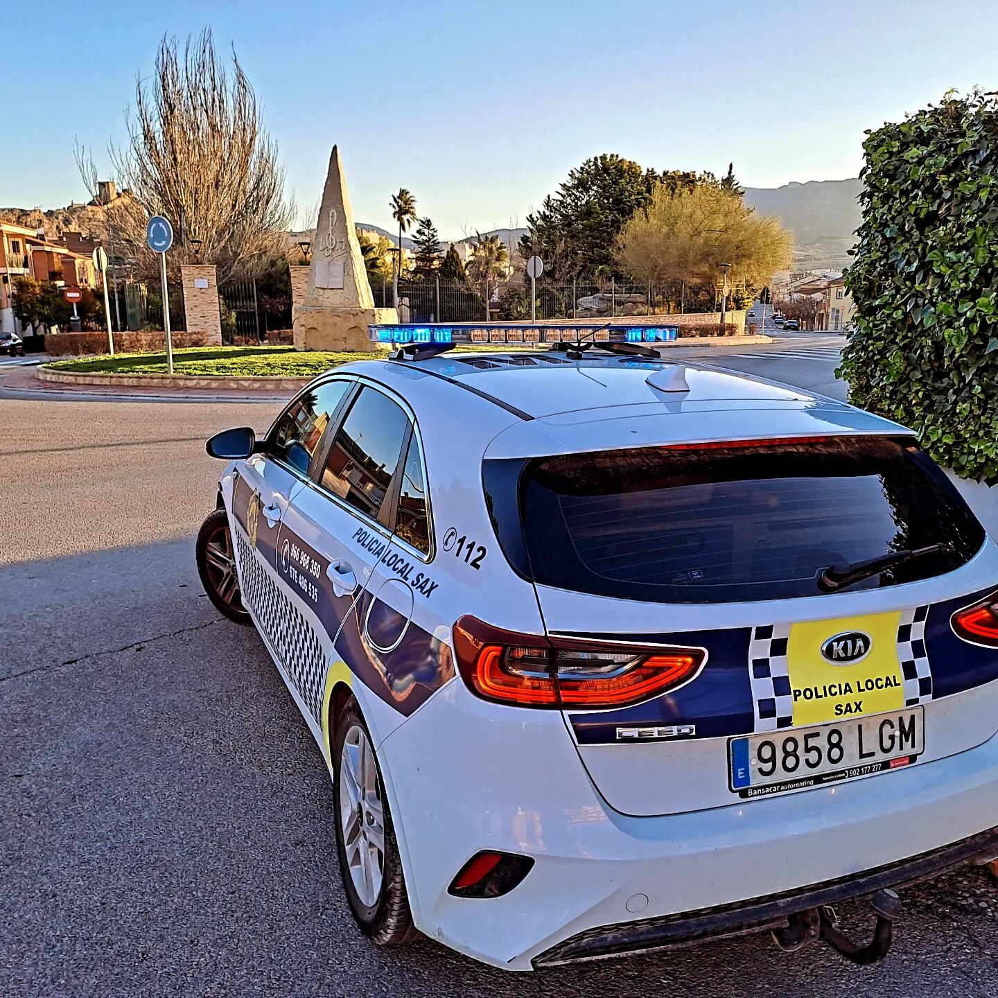 Policía local Sax