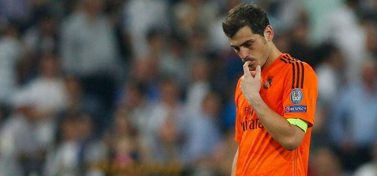 Casillas, pensativo
