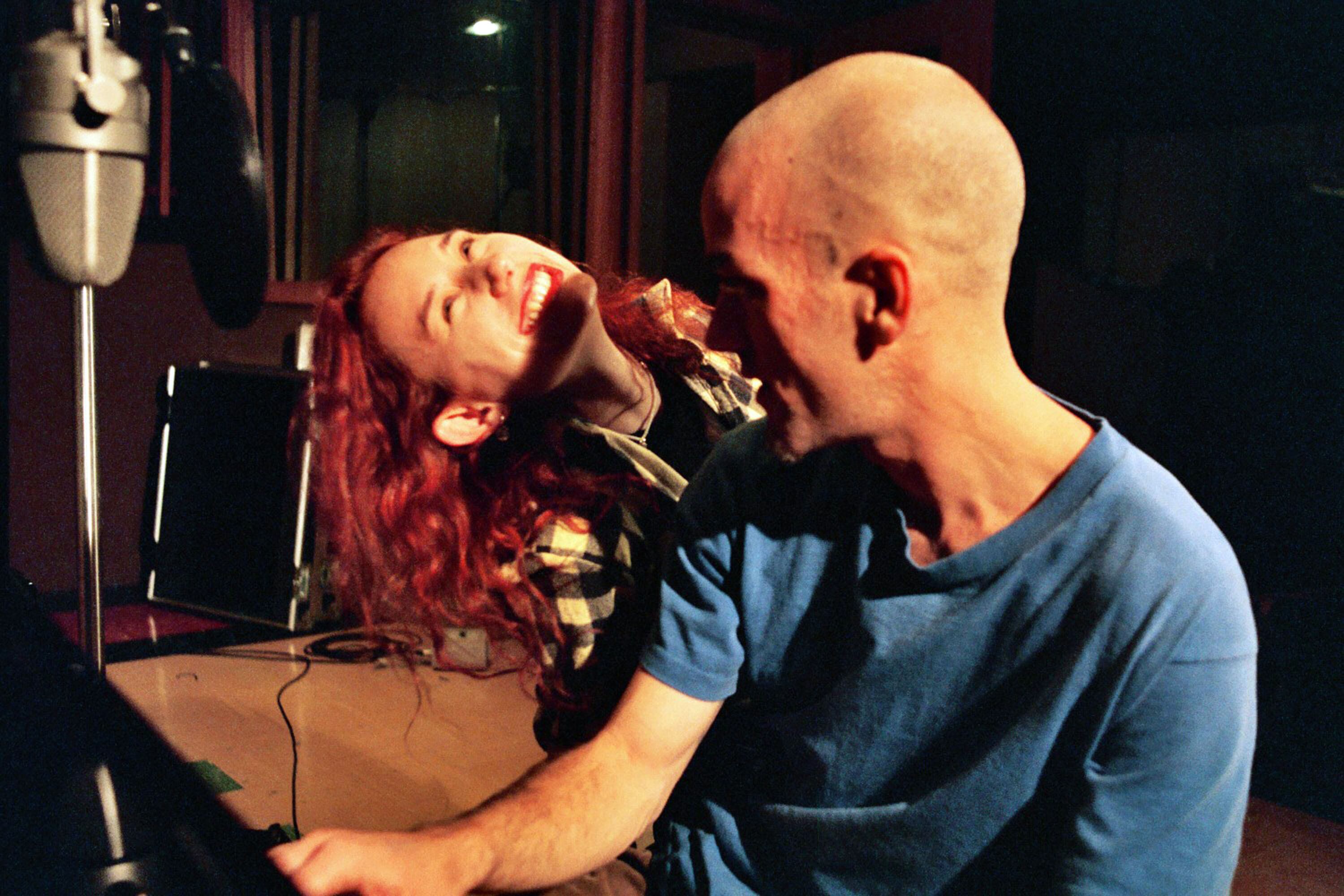 Tori Amos junto a Michael Stipe de REM