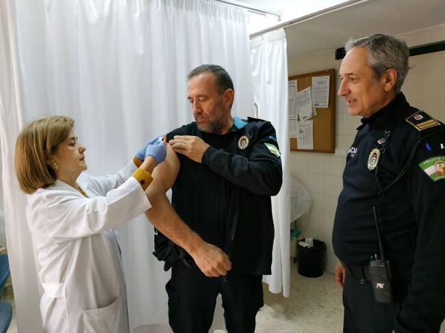 Campaña de vacunación en Jaén Norte. Foto de archivo.