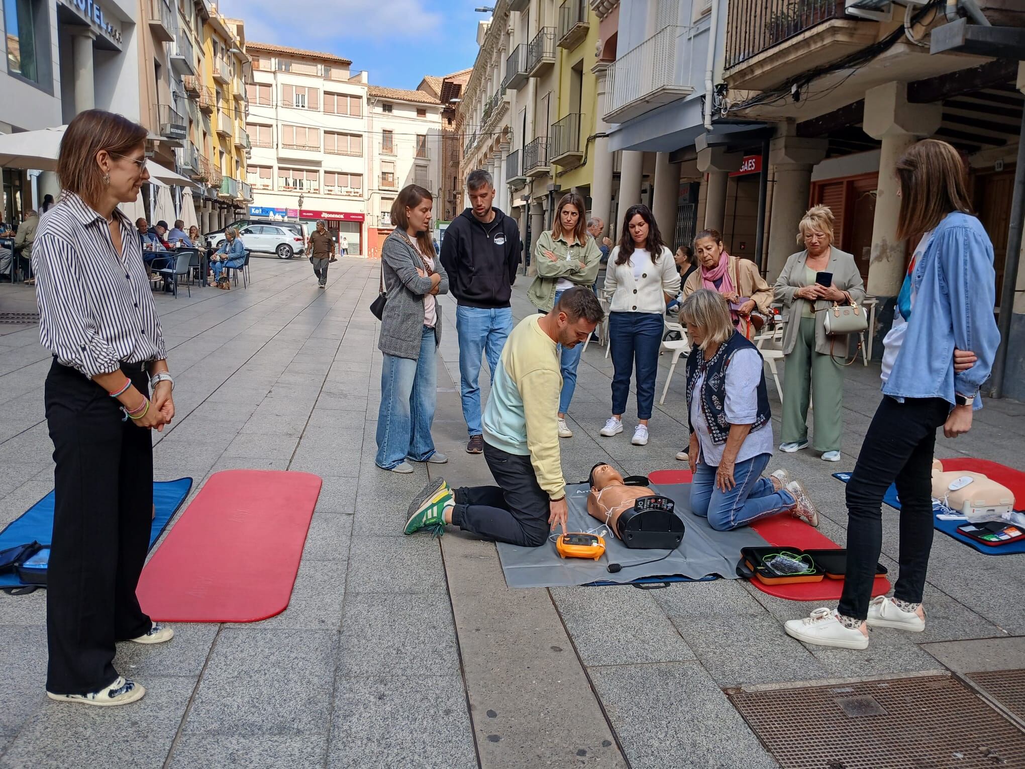 Barbastro se suma al Día Nacional de la Parada Cardíaca