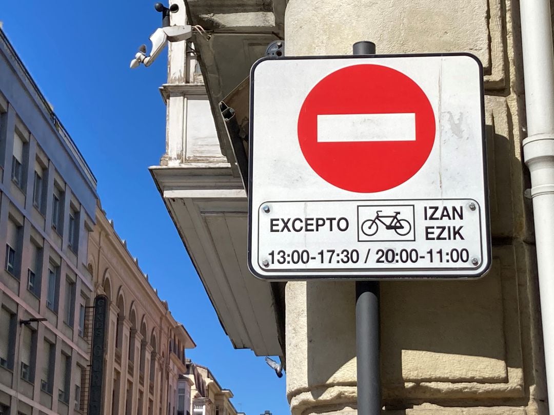 Restricciones horarias para la circulación de ciclistas en la zona peatonal del centro