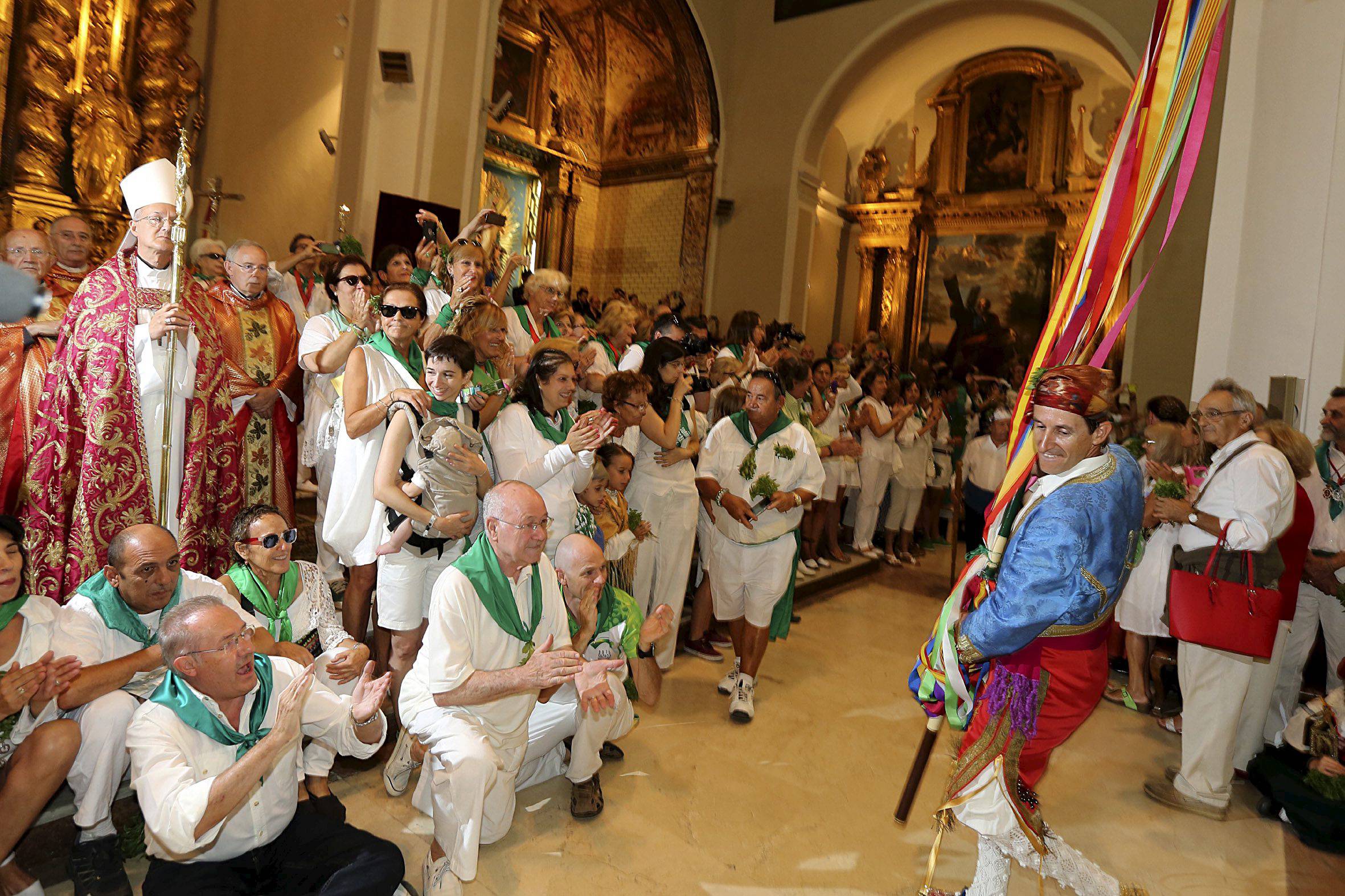 Imagen de archivo de la misa pontifical del día 10 de agosto