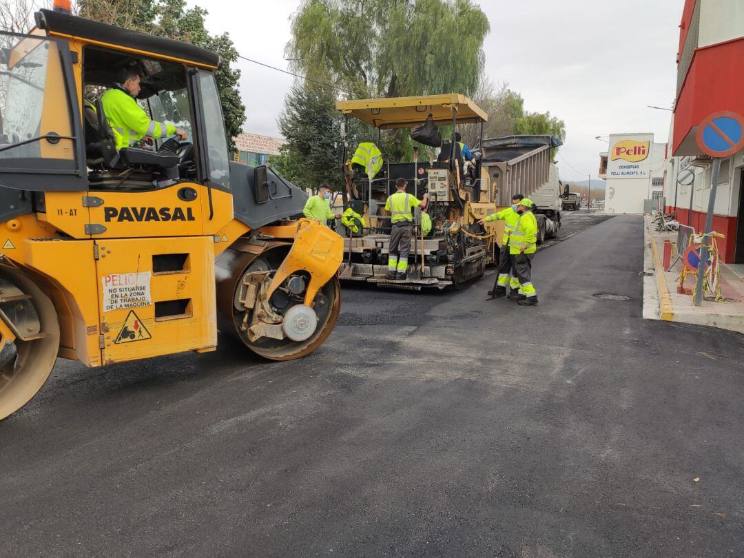 Obras de mejora en el municipio de Bellreguard 