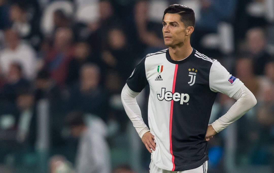 Cristiano Ronaldo, en un partido con la Juventus