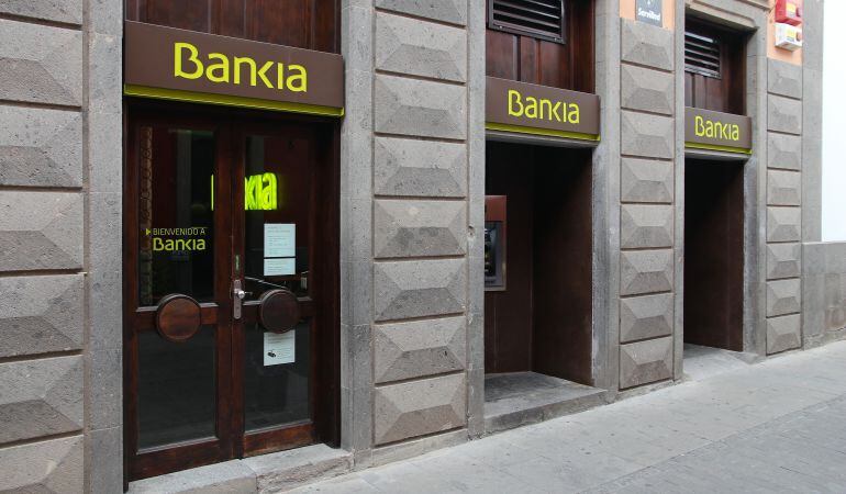 Sucursal de Bankia.