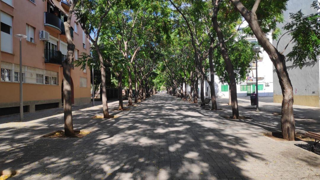 Calles del barrio de Son Gotleu, en Palma.