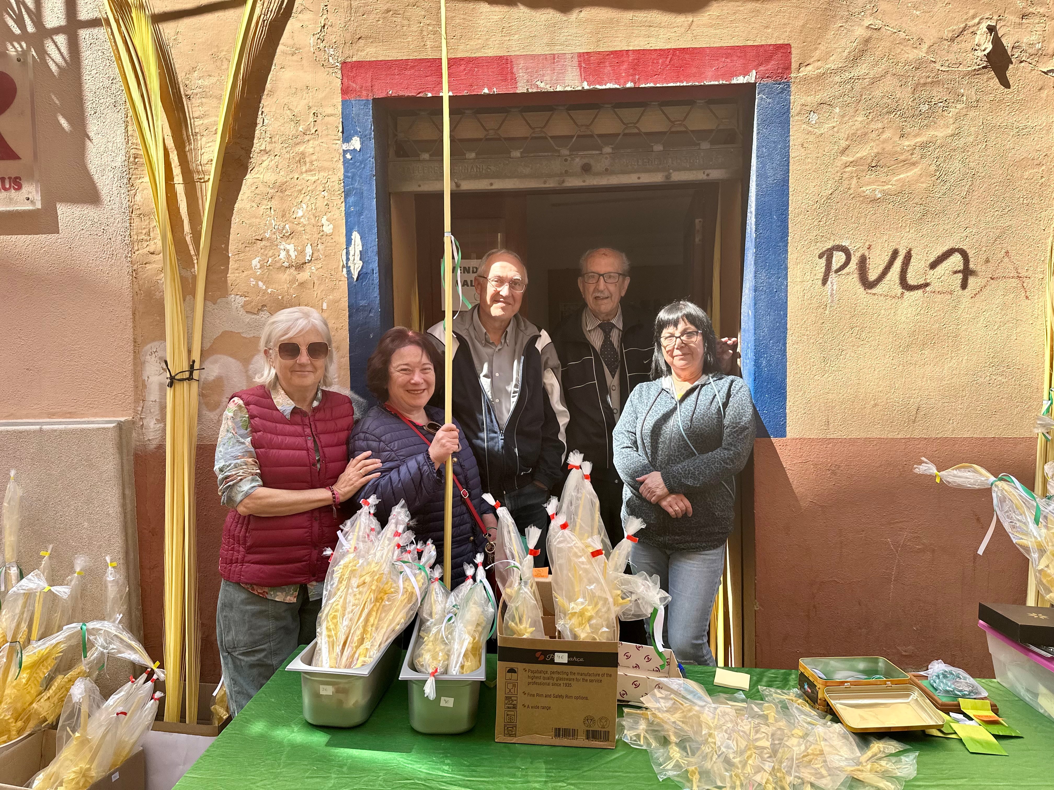 Palmas de Semana Santa. Fuente: Radio Xàtiva Cadena SER