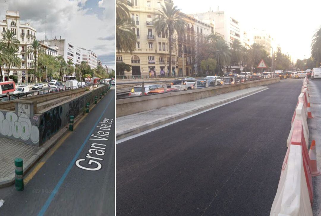 Actuación en la antigua rampa en desuso de la estación de Alacant de la futura L10 de Metrovalencia