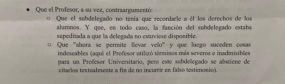 Denuncia contra Juan Carlos Peinado.