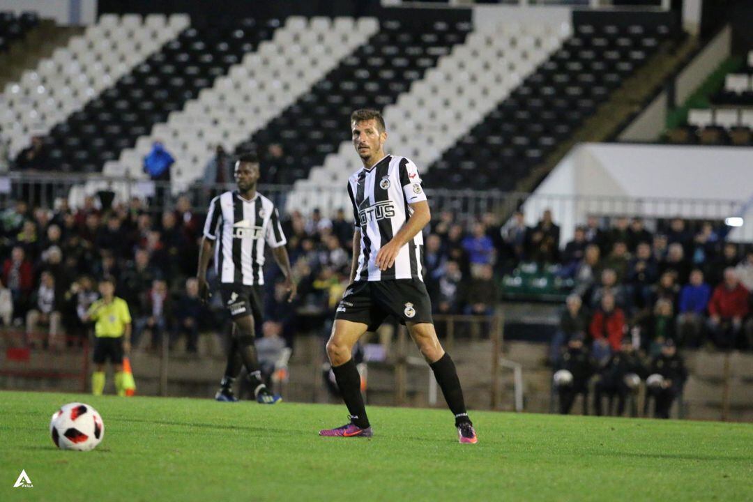 Ismael Chico durante un partido.