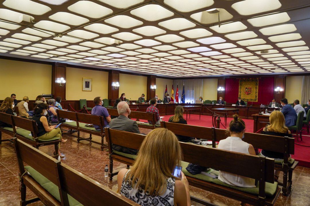 Pleno extraordinario del Ayuntamiento de Móstoles