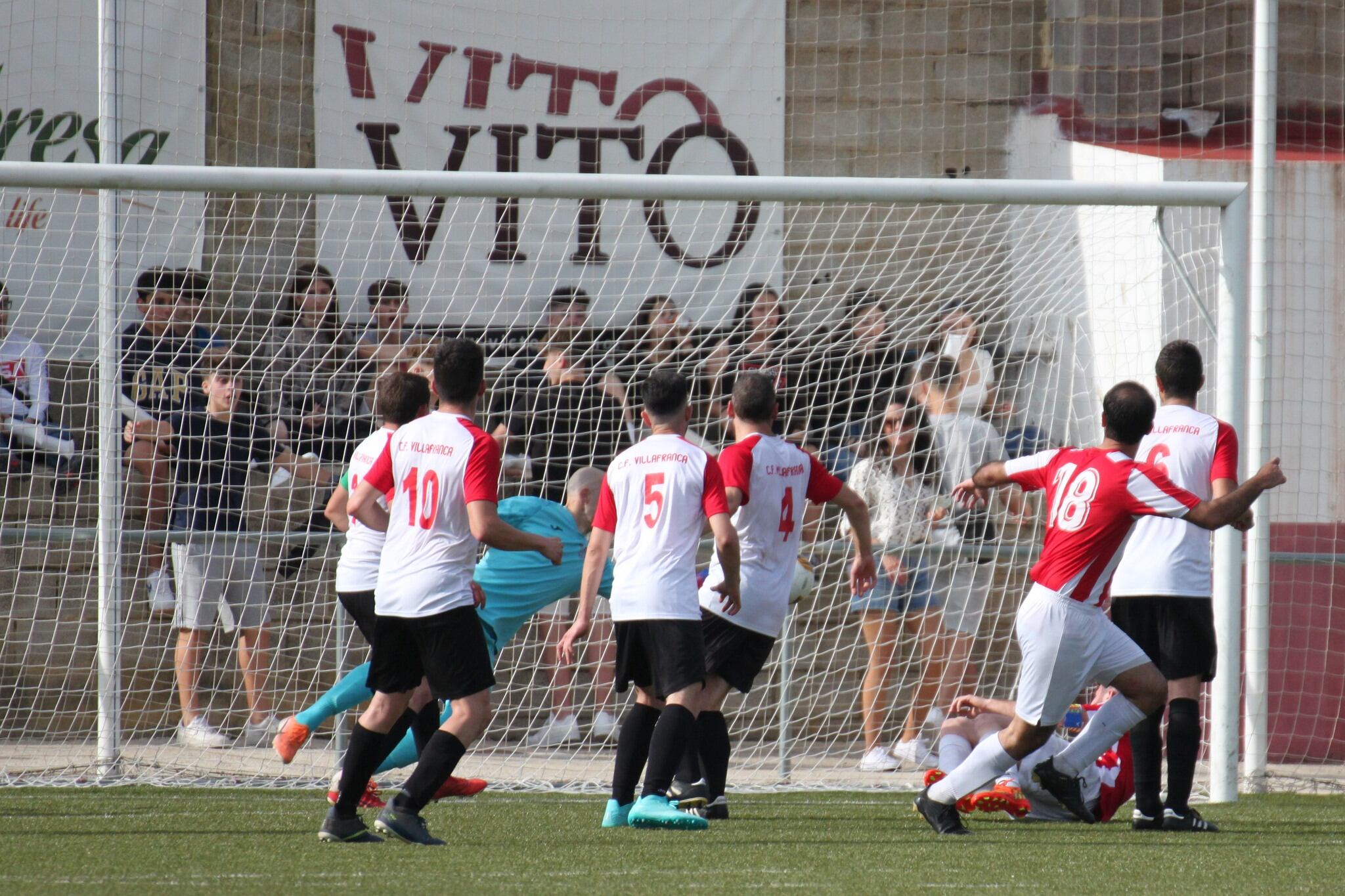 El remat d'Antonio García suposava l'1-0. //Fotos: La Photorabosa Llutxent