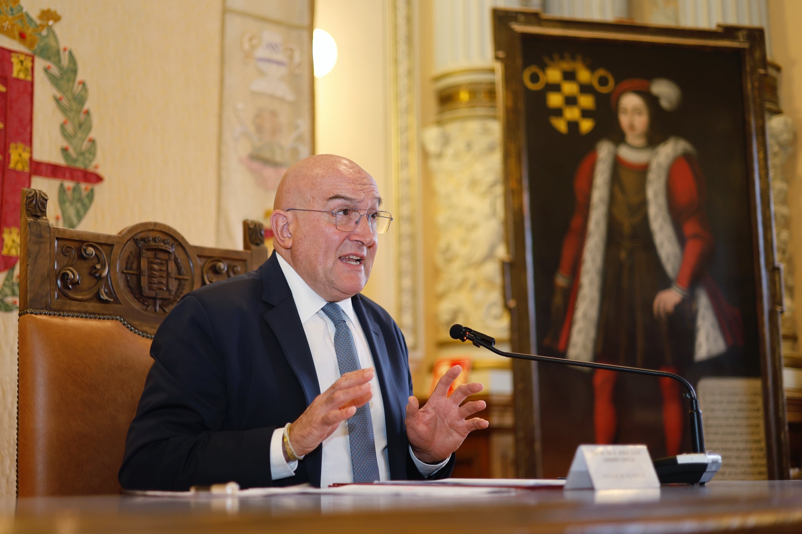 Jesús Julio Carnero, alcalde de Valladolid