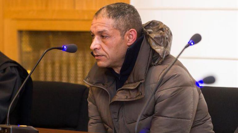 El acusado por el doble crimen de la Rondilla, durante el juicio