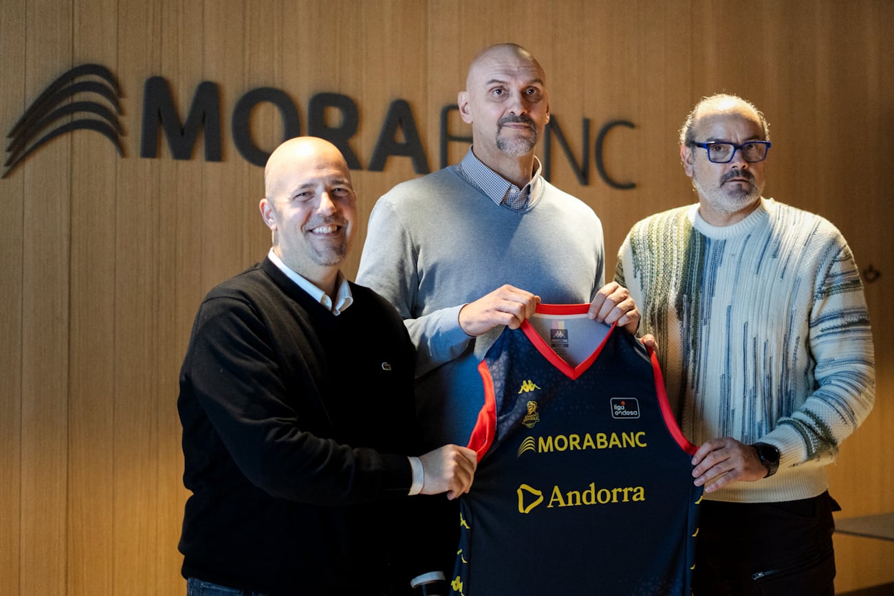 Presentació de Zan Tabak com a nou entrenador del MoraBanc Andorra