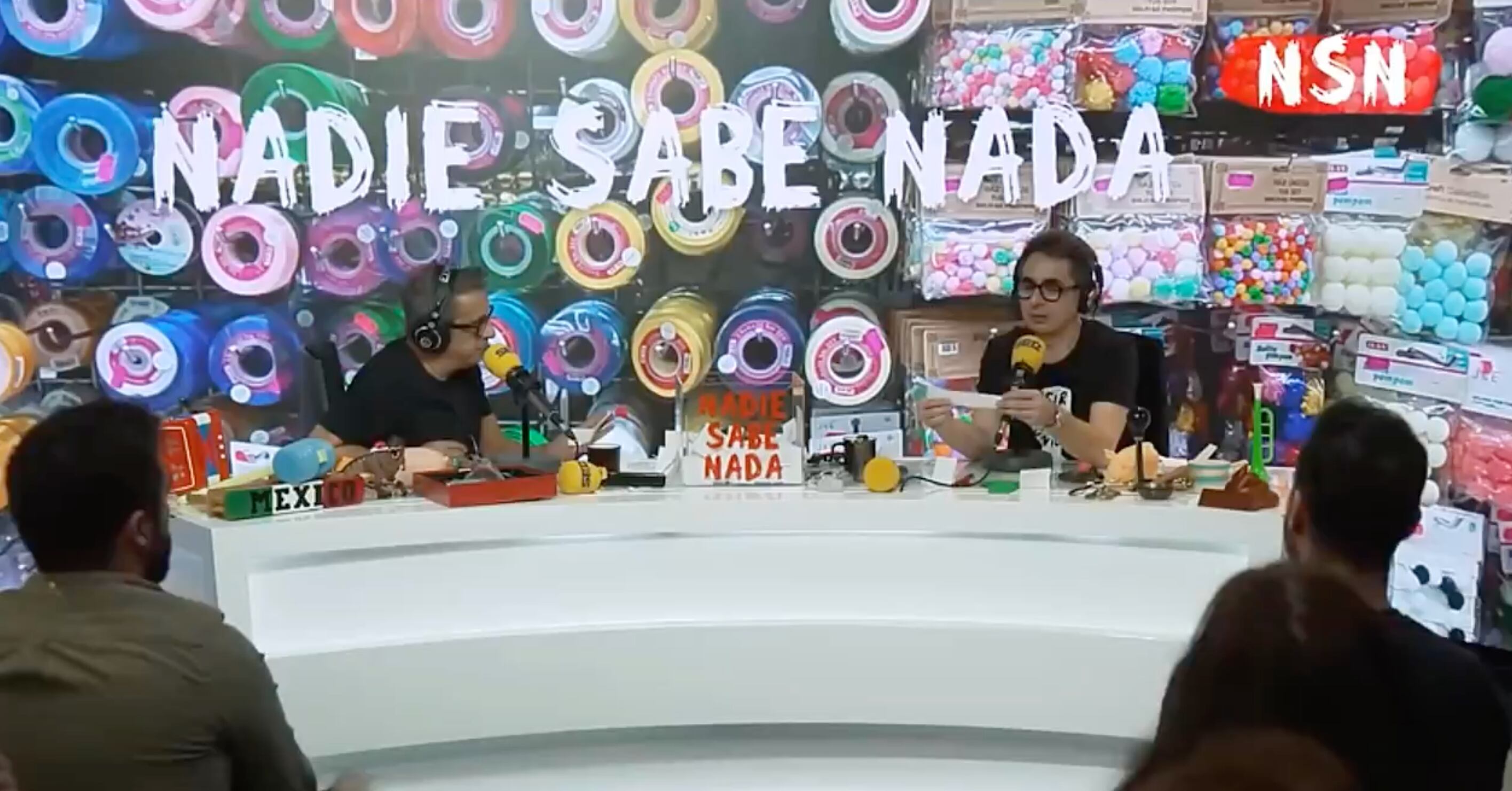 Fotograma del programa Nadie Sabe Nada