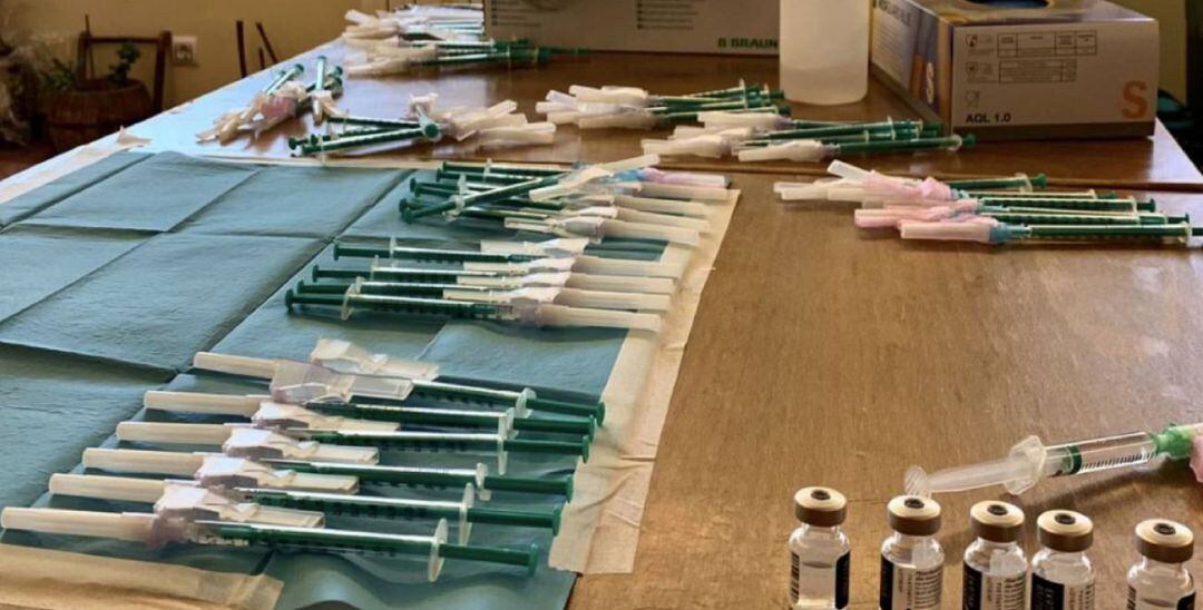 Una vacuna de Covid.