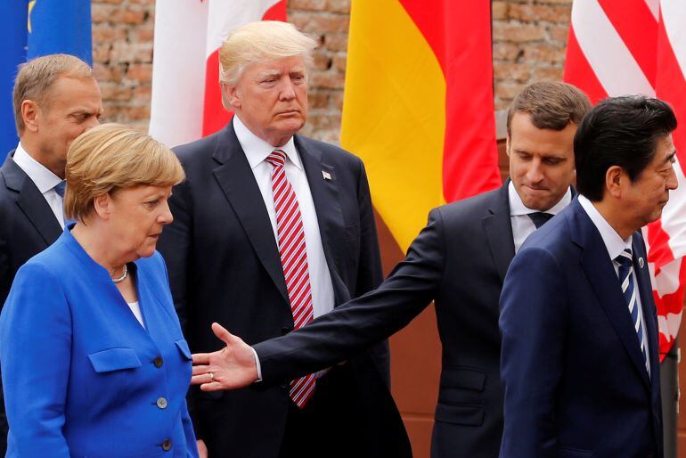 Reunión del G-7 en Taormina, Sicilia.