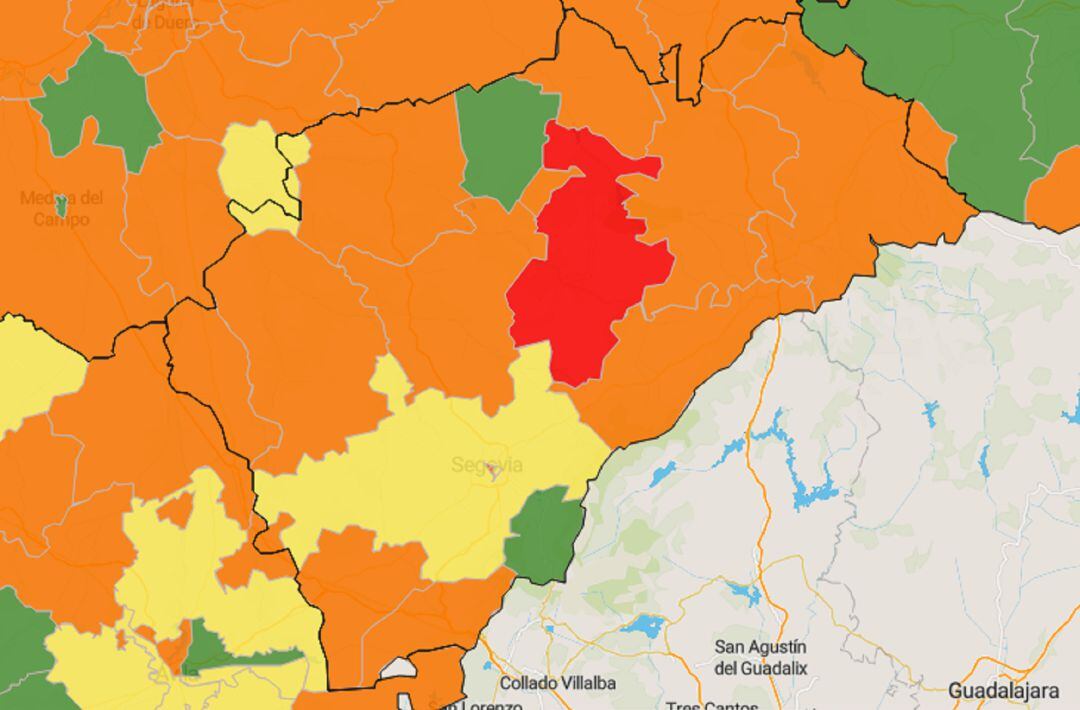 Segovia suma 36 nuevos positivos por coronavirus