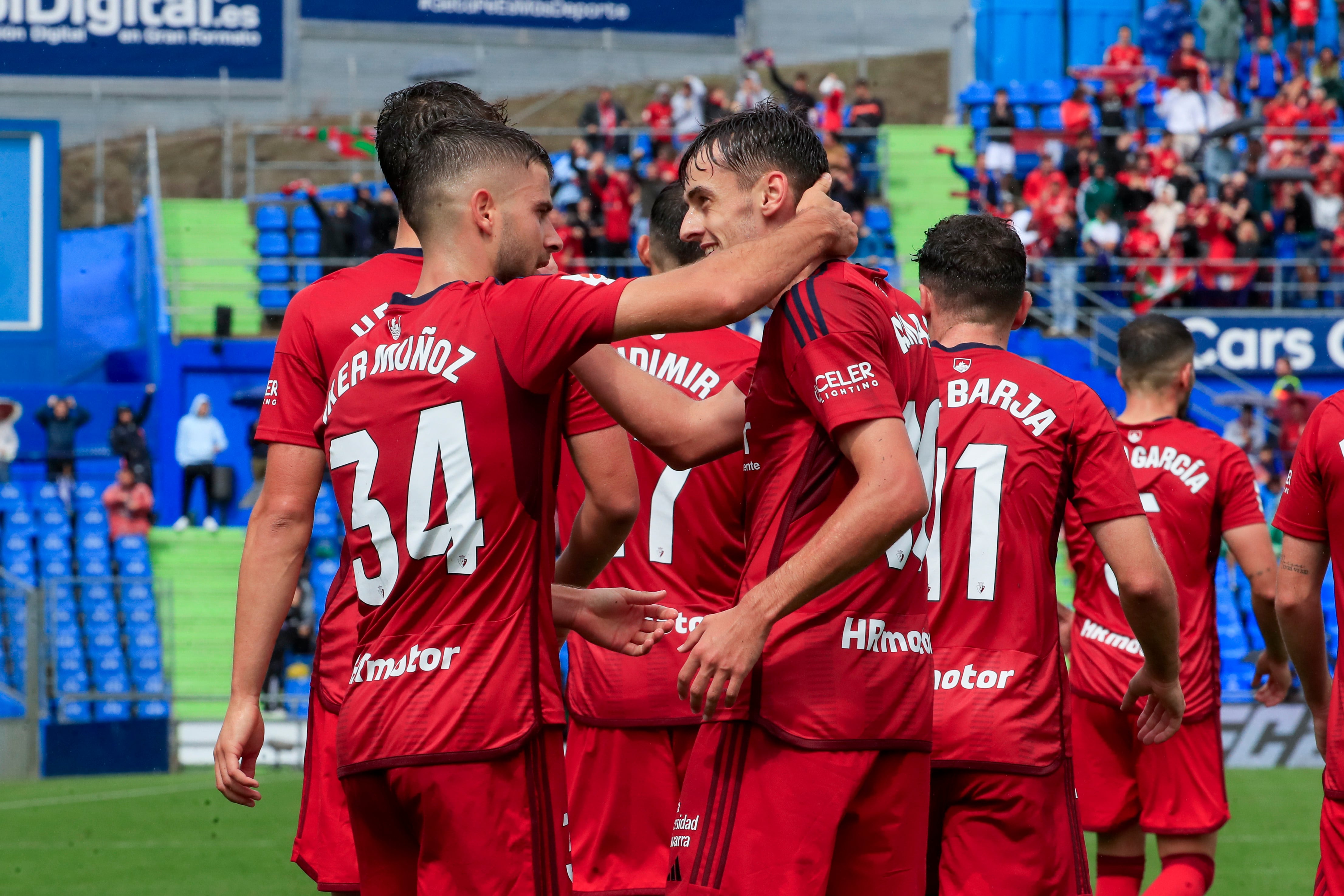 Iker Muñoz y Aimar Oroz los dos últimos canteranos de Tajonar en asentarse en el primer equipo