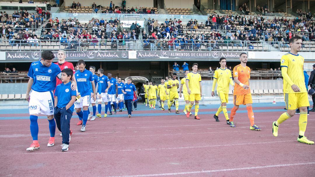 Imagen del partido disputado en Chapín de la primera vuelta