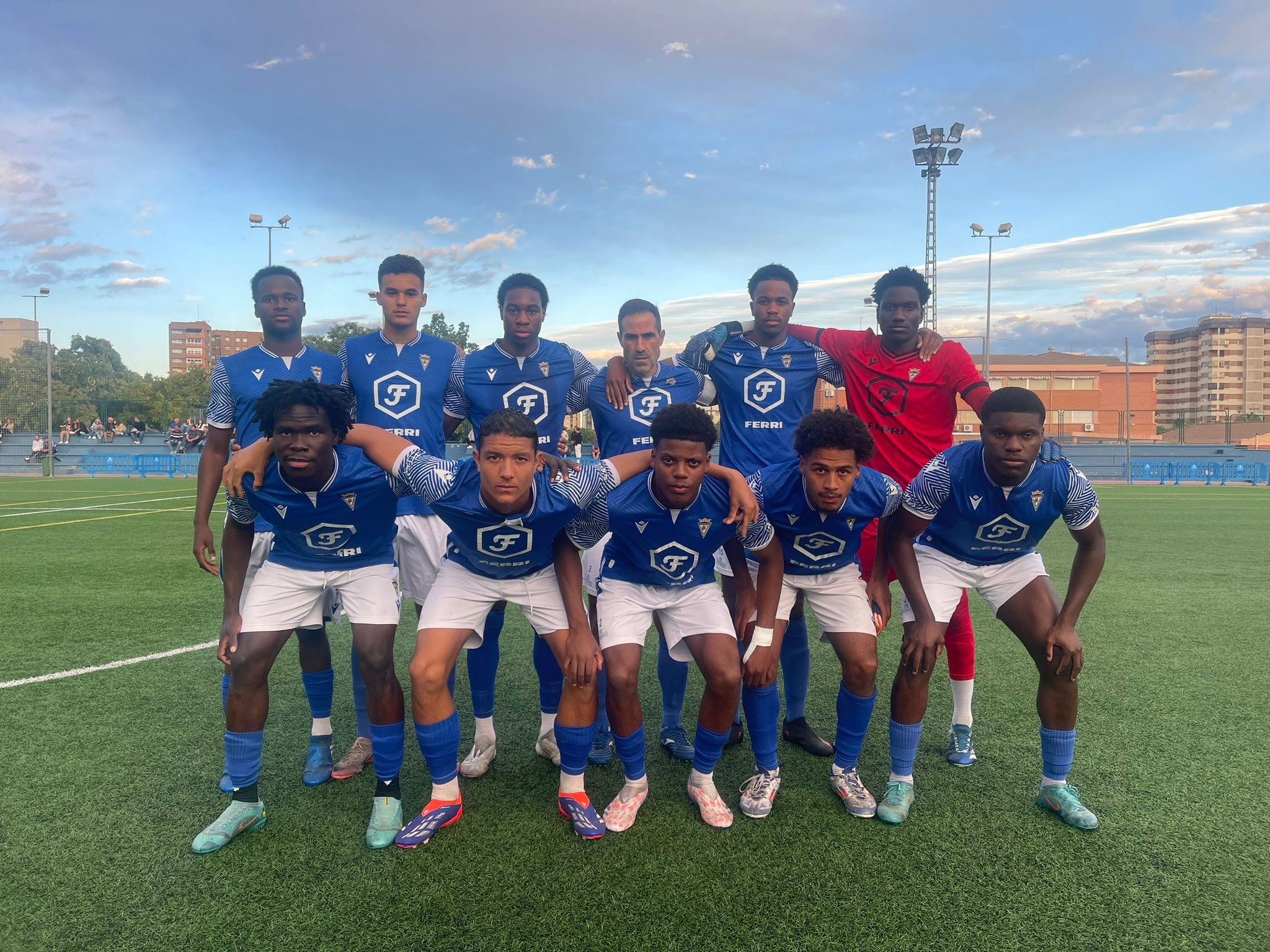 Alineación inicial del Villena CF