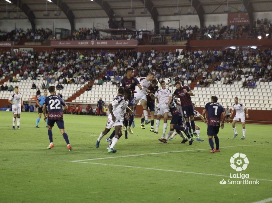 Imagen del partido entre la SD Huesca y el Albacete | Foto LaLiga