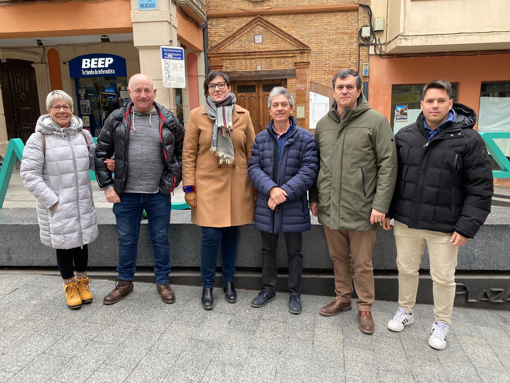 Presentación de José Luis Parra, candidato de CHA a la alcaldía de Barbastro