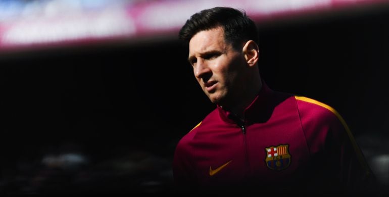 El jugador del Barcelona Leo Messi.