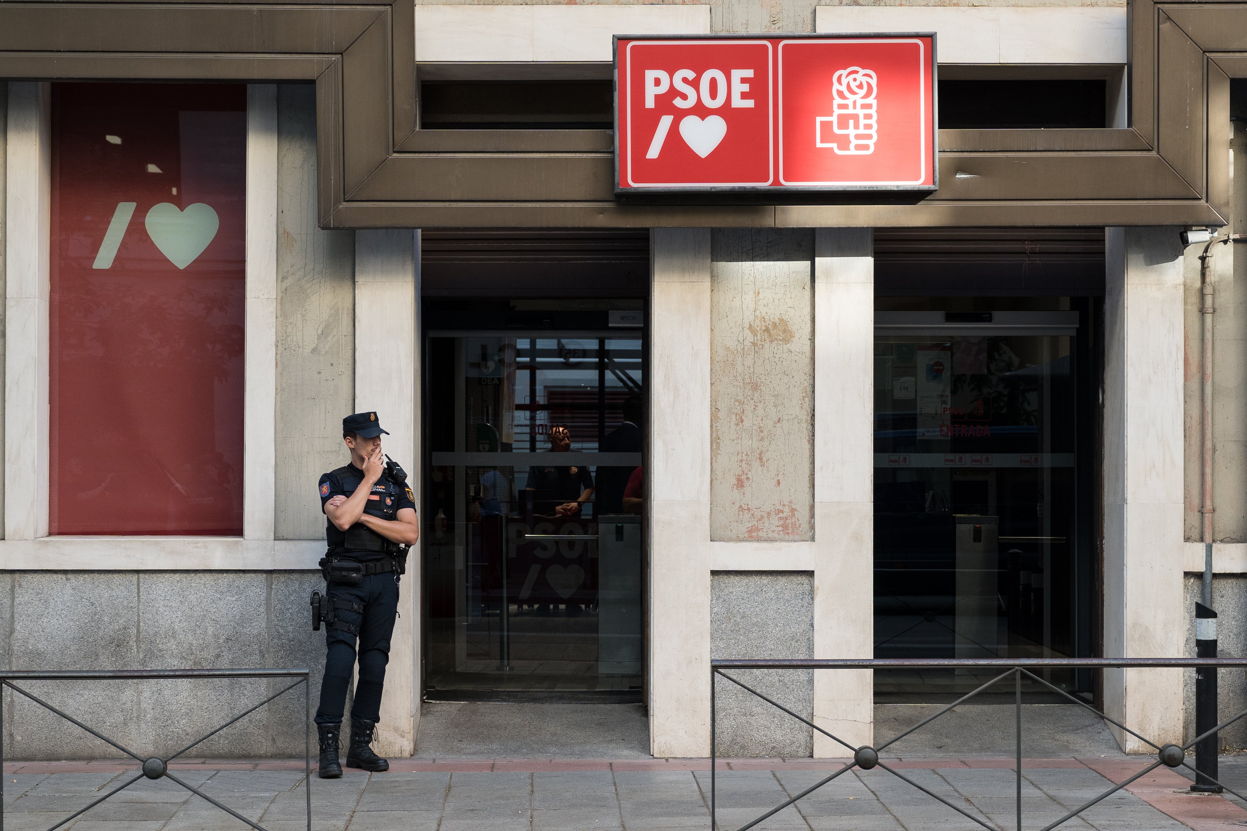 Sede del PSOE en la calle Ferraz de Madrid