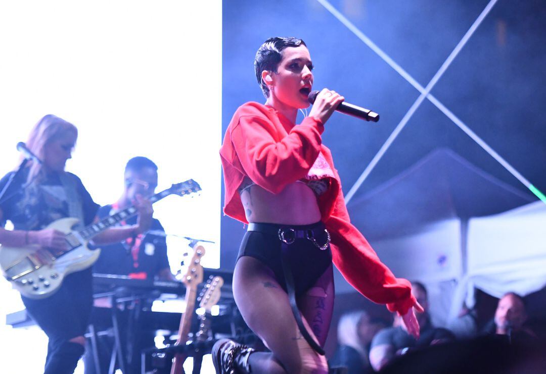 La cantante Halsey en una imagen de archivo