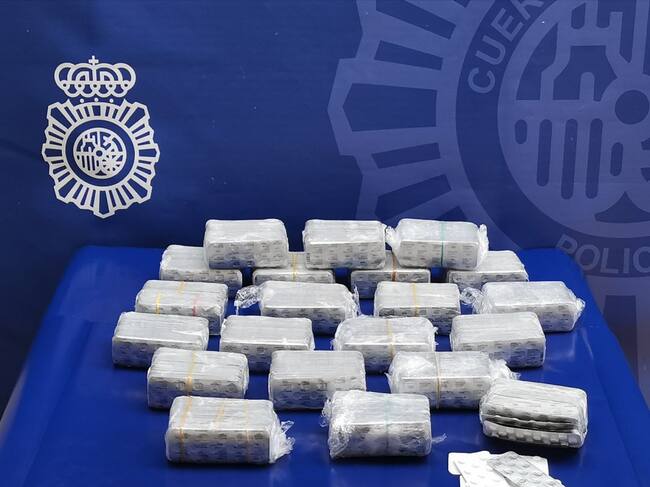 Imagen de las pastillas intervenidas.