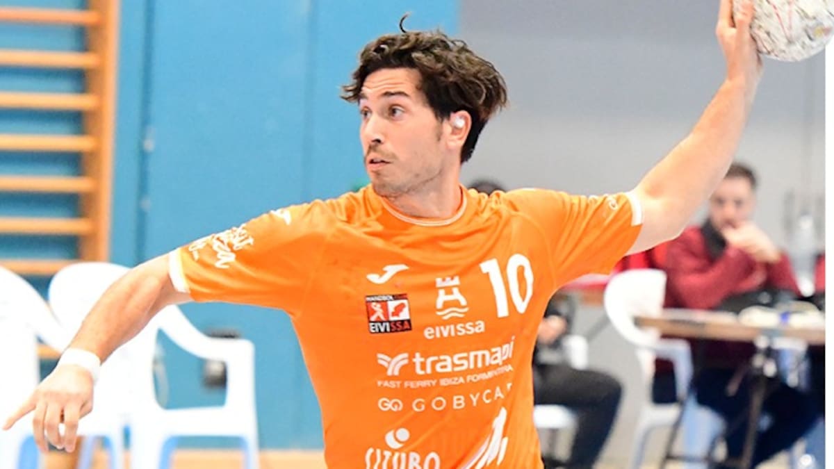 Vicente Sancho, un ibicenco que llega a la Liga Asobal de Balonmano