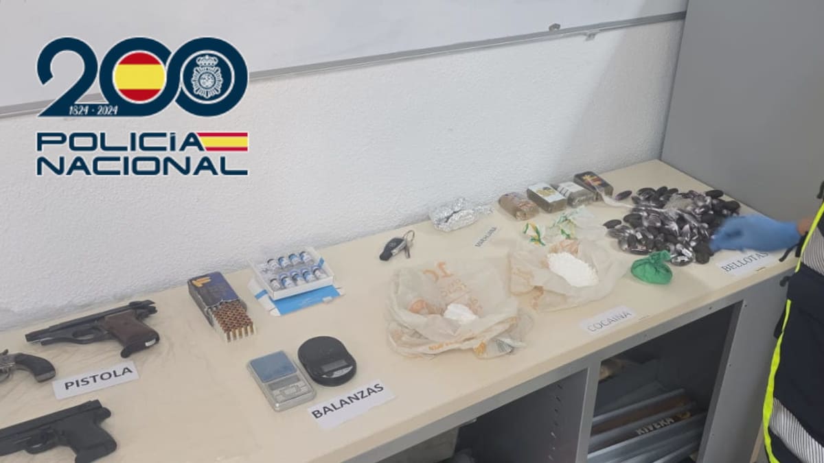 Detenidas dos personas en Alicante por traficar con hachís y cocaína