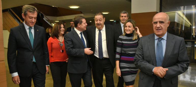 Jesús Fernández Vaquero en el desayuno de encastillalamancha.es