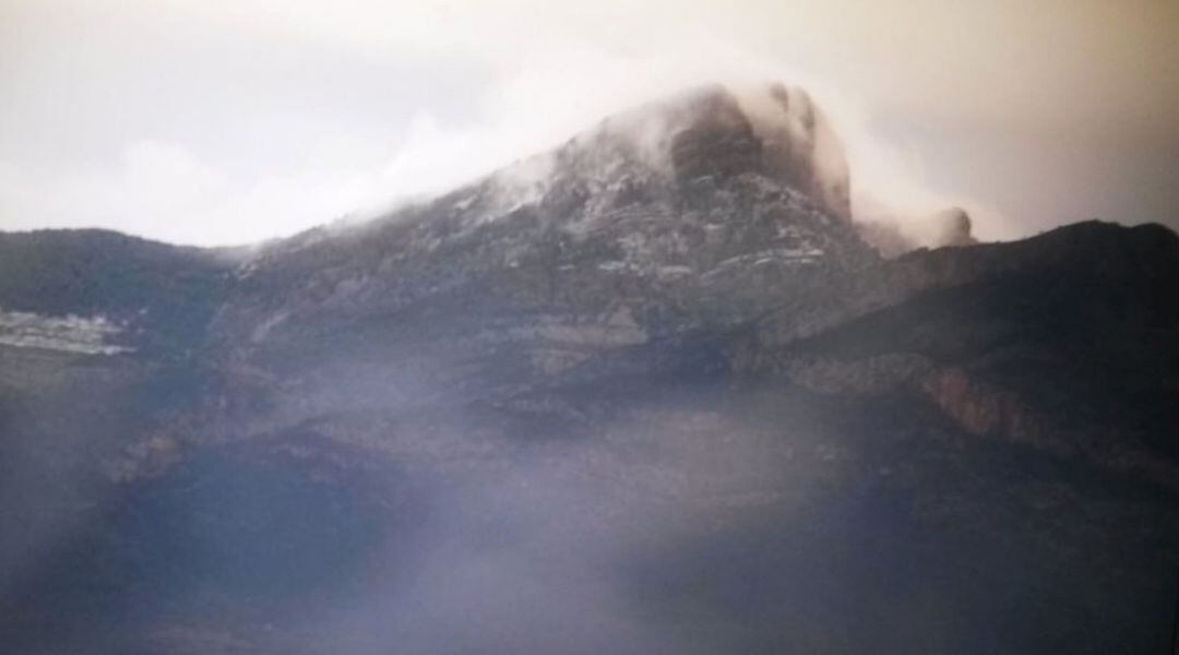 Penyagolosa con nieve