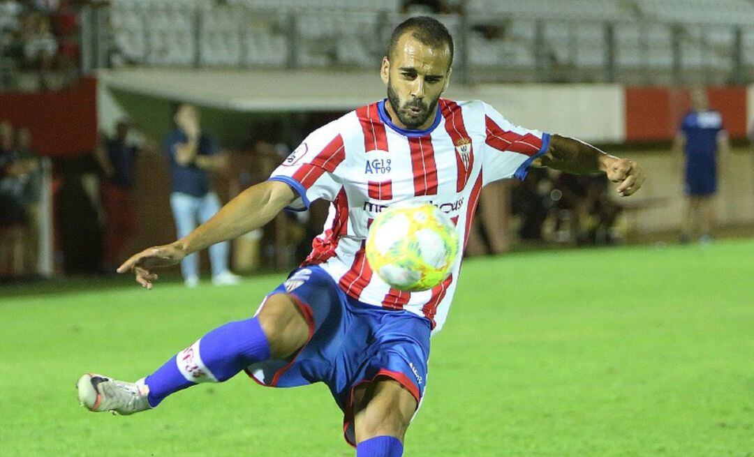 Choco en un partido.