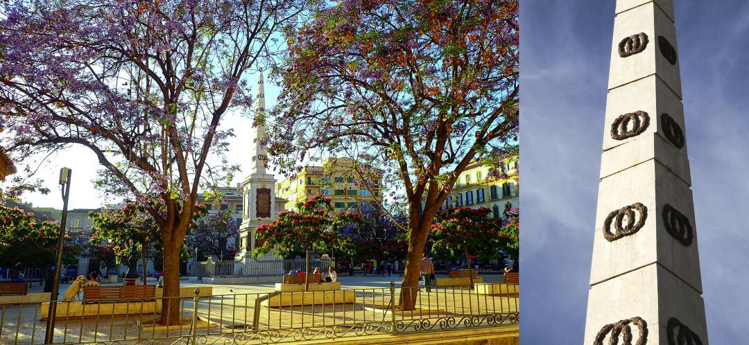 ¿Está roto el Monumento a Torrijos de la Plaza de La Merced?