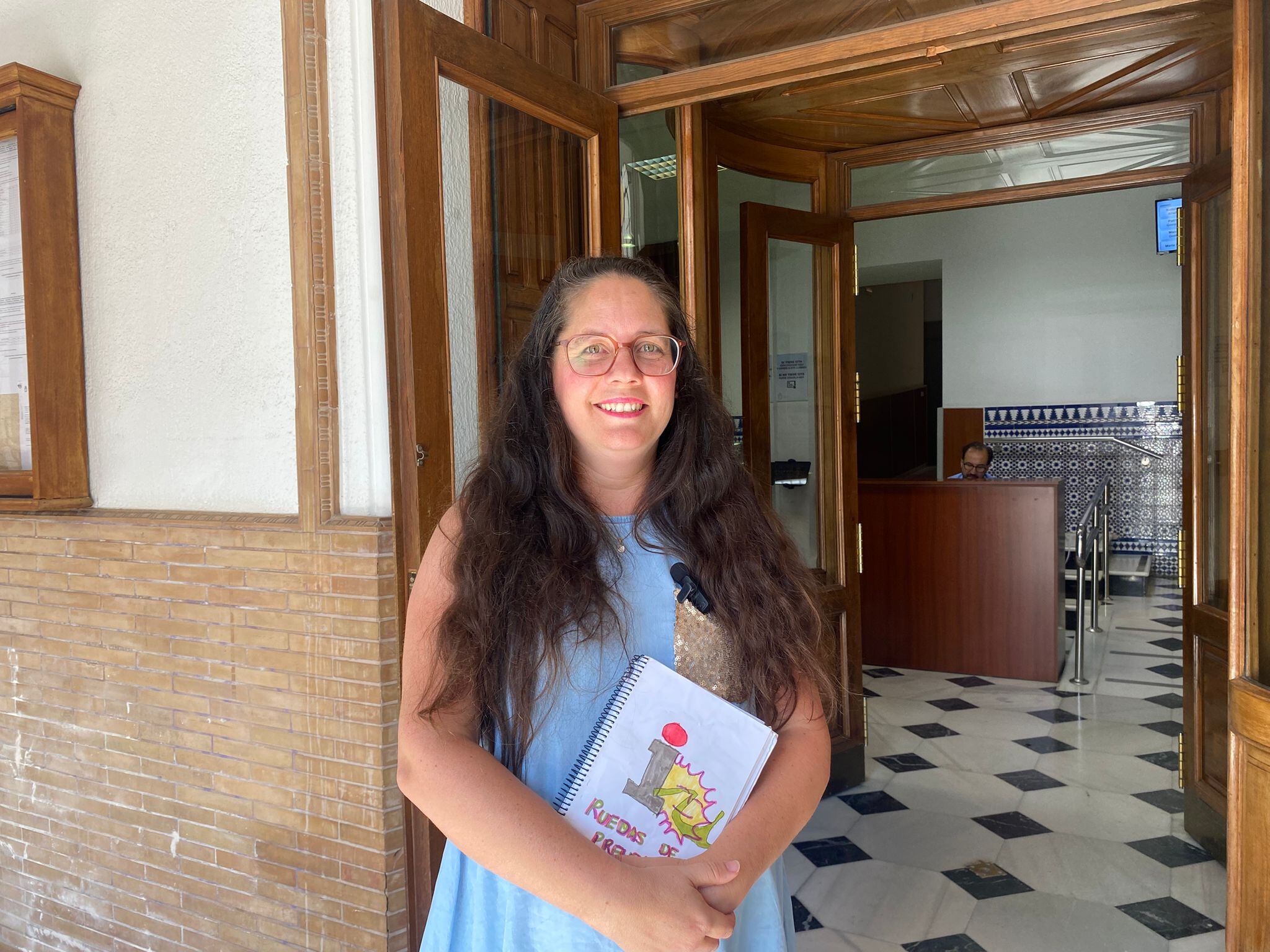 Marina Segura, portavoz de Izquierda Unida en Morón.