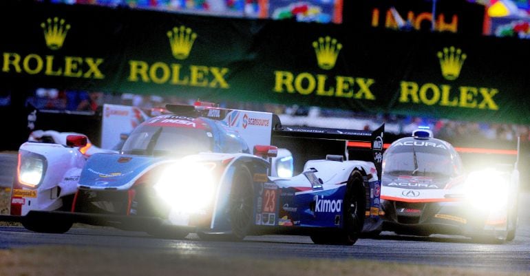 Imagen de la carrera de las 24 horas de Daytona