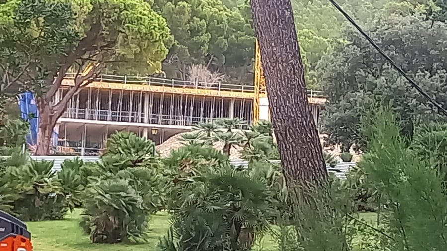 Obras en el hotel Formentor