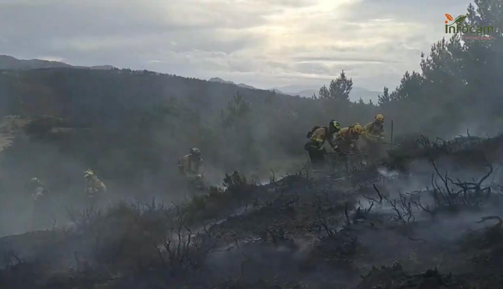 Incendio Peñalba de la Sierra